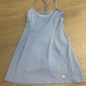 Vouri Light Blue Athletic Dress